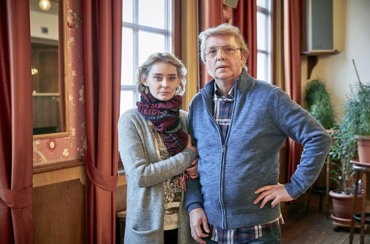Olli Dittrich (rechts) in der Rolle des deutschen Trump-Cousin "Peter Trump"