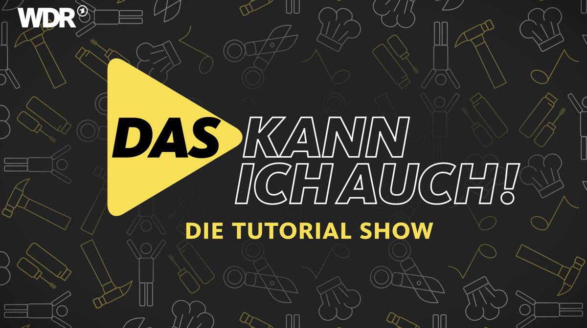 Logo der Sendung "Das kann ich auch! Die Tutorial-Show"