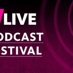 Logo 1LIVE Podcastfestival 2021