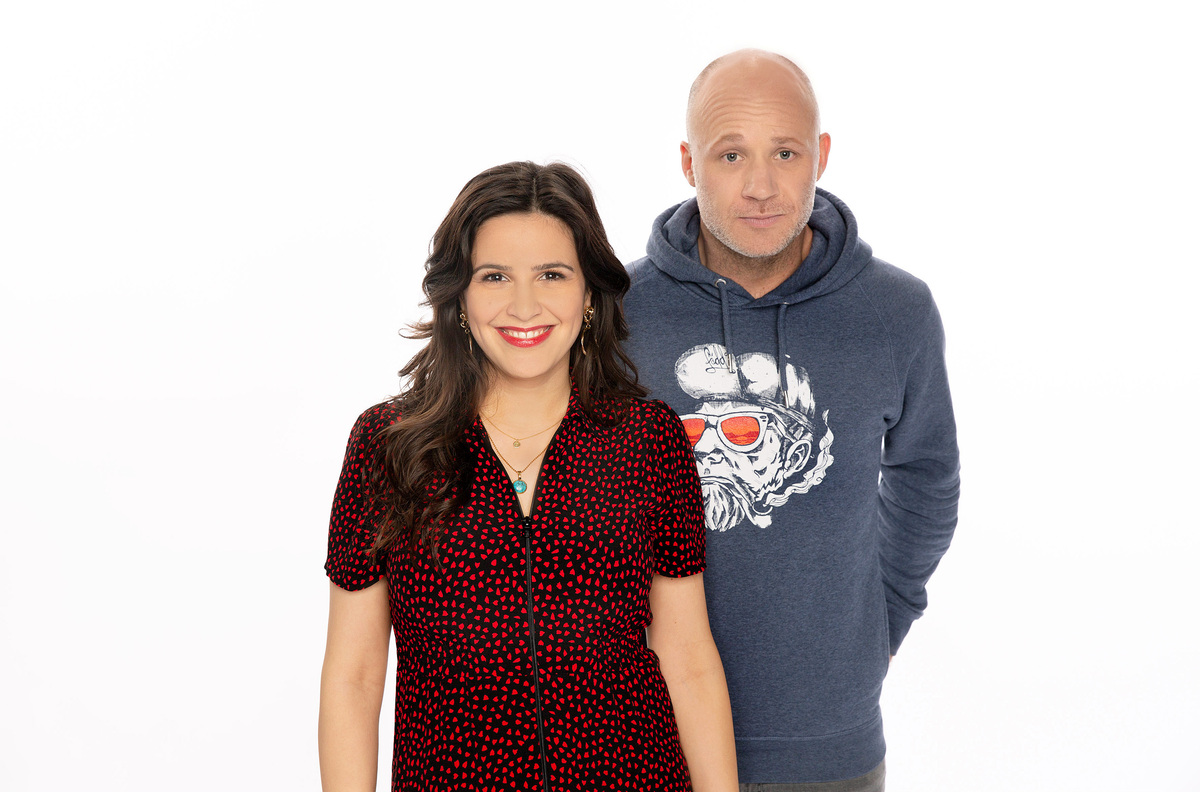 Donya Farahani und Andreas Bursche